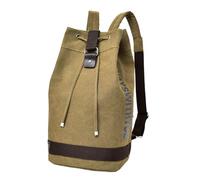 Guangcailun Sac à en Toile pour Hommes, Sac à de Voyage, aventuriers, randonnée, escapades de W nd, avec Savoir-Faire, durabilité, pour Ordinateur Portable, Grande capacité, Kaki