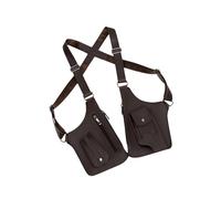 Guangcailun Sac bandoulière Tendance et Pratique, idéal pour Les Loisirs, à Porter sous Le Bras. Parfait pour Les escapades Quotidiennes et Les W nds, il Offre Un Rangement, Brun, 27.5 x 31 cm