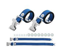 Guangcailun Sangles de rechange pour échasses de plaquiste, idéales pour la peinture en hauteur. Kit sangles fixation robustes en nylon, faciles à régler et avec boucles acier inoxydable.