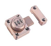 Guangcailun Serrure mécanique à mot de passe, facile à utiliser et fiable, avec combinaison facile manipuler. Serrures de classeurs combinaison sans clé, rose, 5.2 x 4.2 cm