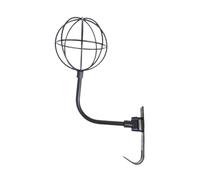 Guangcailun Support de Casque de Moto Rotatif à 180° avec Boule métallique, Compatible avec différents Types Casques. Support Mural pour Garage.