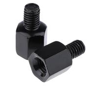 Guangcailun Vis de Conversion pour rétroviseur à Filetage inversé fiable et Positif, Compatible avec Les Supports de 8 mm. Vis Conversion pour Filetage Gauche/Droite.