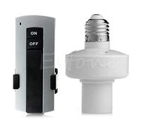 guangzhou Hot E27 vis télécommande sans Fil Lampe Lampe Porte-Ampoule Capuchon Prise Interrupteur télécommande Porte-Lampe