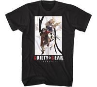 GUANJIE Guilty Gear Strive Sol v Sin Fight Men's T Shirt Black S