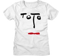 GUANJIE Toto Turn Back Album playera 80's Pop Music Group Cover White S