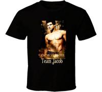 GUANJIE Twilight Saga Moon Team Jacob T-Shirt Black M