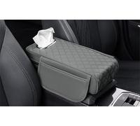 GuanLL Coussin Accoudoir Voiture pour Alfa Romeo Stelvio 2018-2021 Coussin d'Accoudoir de Voiture avec Boîte à Mouchoirs Housse de Console Centrale,B