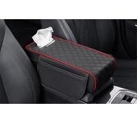 GuanLL Coussin Accoudoir Voiture pour Audi Q7 2121-2022 Coussin d'Accoudoir de Voiture avec Boîte à Mouchoirs Housse de Console Centrale,D