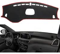 GuanLL Tapis De Tableau De Bord pour Hyundai Tucson 2019-2022, Tapis D'Instrumentation Automobile/Couverture De Tableau De Bord.