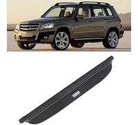 GuanLL Voiture étagère Arrière Rétractable de Coffre pour Benz GLK300/GLK350 2008-2020 Tapis de Rangement de Bagages avec Cloison Support Couverture