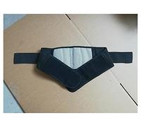 GuanRo Support lombaire avec tourmaline chauffage, respirant et résistant, confortable à porter, soulager les maux de dos et de soutien de la taille (couleur : noir, taille : M)