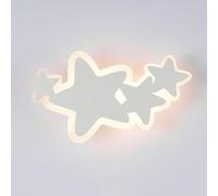 GUANSHAN Applique murale LED nuage blanc, veilleuse décorative pour chambre d'enfant, salon, escaliers, 3 éclairages