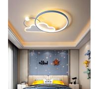 GUANSHAN Créatif 3D Nuage Plafonnier Suspension Cartoon Nuage Enfants Chambre Plafonnier Led Plafonnier Pour Chambre à Coucher Salon Garçon Fille 38w