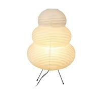 GUANSHAN Lampe De Table De Lanterne Ovale Blanche Style Chinois Papier Lumière De Nuit En Forme De Gourde éClairage De Table Lampe De Bord De Lit Décorative Chambre à Coucher, Salon