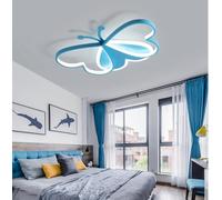GUANSHAN Led 3D Papillon Plafonnier Plafonnier Mignon Bande Dessinée Suspension Enfants Chambre Plafonnier Pour Chambre à Coucher, Chambre De Garçon Ou De Fille, 6 Éclairage