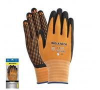 Guante Nylon Con Palma En Foam y Puntos Nitrilo Touch 6
