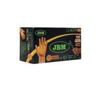 GUANTES NEGROS DESECHABLES DE NITRILO T:M 7,0MIL (100 UDS.) TEXTURA DIAMANTE