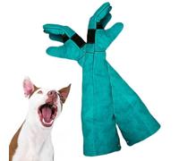 Guantes para Manejo de Animales 45cm Guantes Protectores Antimordeduras Guantes de Trabajo para Bañarse, Arreglarse, Soldar, Manipular Perros Aves Serpientes Gants de protection anti-morsure | Guant
