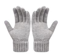 Guantes Para Motociclista - Guantes Bicicleta | Guantes De Moto | Mitones Punto Grueso | Guantes De Ciclismo De Doble Capa Con Pantalla Táctil | Mitones Acolchados Invernales Térmicos Para Clima Frío