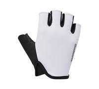 Guanti Court Airway Femme SHIMANO Blancs Bicicletta
