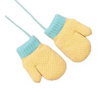 Guanti Da Neve Per Bambini 11,5cm 40g - Muffole Peluche Morbide Invernali - Guanti Caldi Per Neonati 1-3 Anni - Uso Sci, Pattinaggio, Giardino, Passeggiate E Giochi Al, Yellow, Se référer à la