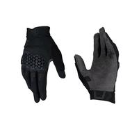 Guanti MTB LEATT Lite 3.0 Noir/Gris Stealth Protège Ventilés FormFit Taille L