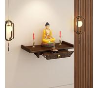 Guanyin Dieu de la richesse à suspendre au mur - Statue Feng Shui en bambou pour la prospérité, la chance et l'abondance - Décoration d'intérieur chinoise et pièce d'exposition spirituelle