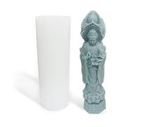 Guanyin Moule en silicone en forme de statue pour débutants