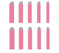 Guapa Lot de 50 aiguilles professionnelles pour microblading nano - Lames de tatouage jetables pour sourcils de 0,15 mm de diamètre pour fournitures de maquillage permanent (21U)