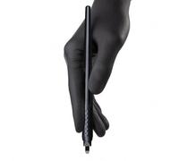 Guapa Stylos de microblading jetables professionnels avec lames pour le maquillage des sourcils, fournitures de microblading pour maquillage permanent (0.18-18U-Black 10PCS)