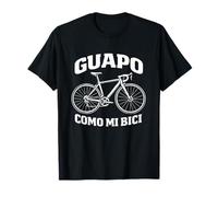 Guapo Como Mi Bici Vélo de Route Espagnol Cyclistes T-Shirt