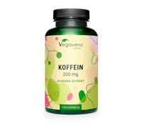 GUARANA 9090 mg | Avec 200 mg Caféine Naturelle | Energie + Concentration | Unique : Sans Additifs & Naturel | Effet Énergisant Prolongé | 120 Gélules Vegan | Vegavero®