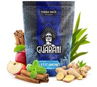 Guarani Let It Snow 0,4 kg | Yerba maté réchauffant 400 g | Édition limitée | Arôme épicé | Puissance de stimulation naturelle | Thé yerba mate de Paraguay