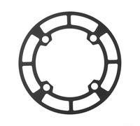 Guard 104 avec - Compatible avec Bcd 32t-36T en alliage d'aluminium pour vélo de route pour vélo Plateau de chaîne pour poids plume sablé 38t-42t avec finition creuse résistante aux rayures (38T-42T)