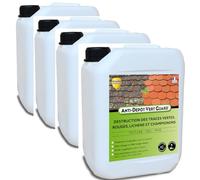 GUARD INDUSTRIE - Anti Dépôt Vert Guard -Toute Pierre Tuile Zinc Bois-Nettoie Traces Vertes Moisissure Algue Rouge Lichen 20Litres Traite 120m2