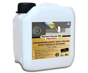 GUARD INDUSTRIE - Protectguard Em Premium Effet Mouillé Imperméabilisant Hydrofuge, Ravive Couleur Protection Contre L’Eau Et Les Taches Fabrication Française Bidon 2 L Traite 45M2