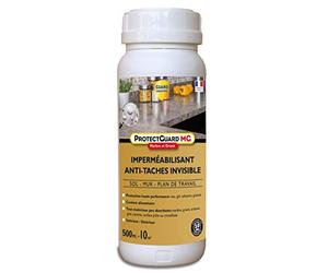 Guard Industrie - ProtectGuard MG Marbre, Granite Même Poli et Pierre Peu Poreuse - Imperméabilisant Hydrofuge, Oléofuge, Anti Taches - Fabrication Française - 500ml - Traite 10m2