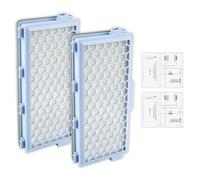 Guard S1/ L1 Lot de 4 filtres HEPA de rechange compatibles avec les aspirateurs Miele Guard S1/L1, Compact C1 & C2/Complete C2 & C3 S8340, 2 filtres HEPA + 2 filtres de sortie Airclean et protection