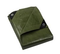 GUARD SHIELD Bâche avec œillets - Imperméable - 3 m x 4 m - Vert - Multifonction - En polyester - 120 g/m² - Bâche de protection - Bâche de protection - Bâche multi-usages - Indéchirable et stabilisée