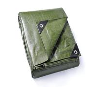GUARD SHIELD Bâche de Protection avec œillets - Imperméable - 3 m x 3 m - Vert - 200 g/m² - Bâche de Protection - Bâche Multi-usages - Résistante à la déchirure - Stabilisée aux UV - Résistante à la