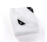 GUARD SHIELD Bâche imperméable avec œillets - 4 x 5 m - Blanc Transparent - 150 g/m² - Bâche de Protection - Bâche de Protection - Bâche Multi-usages - Indéchirable et stabilisée aux UV