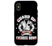Guard UP Excuses Down Coque pour iPhone X/XS