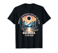 Guarda, Portugal Great European Solar Eclipse 2026 T-Shirt