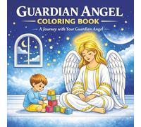 Guardian Angel Coloring Book: Guardian Through Life: A Soul's Journey with his/her Guardian Angel