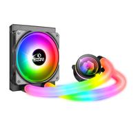 Guardian P-W120 Watercooling AIO PC Gamer-Refroidissement de CPU Liquide ARGB 3 Pins 5V-1x120MM-Intel LGA 1700/1200/115X/1366/2066/2011,AMD AM5/AM4-Noir
