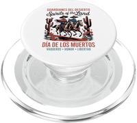 Guardianes Del Desierto - El Jefe Día de Los Muertos PopSockets PopGrip pour MagSafe