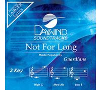 Guardians - Not for Long [Accompaniment/Performance Track] [Import]
