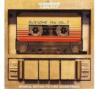 Guardians Of The Galaxy : Awesome Mix Volume 1 Édition Limitée Vinyle Marron et Blanc Marbré Vinyle