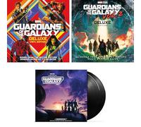 Guardians Of The Galaxy Complete Awesome Mix Deluxe Record Collection - Volumes 1, 2 and 3 Original Soundtrack 3 Album Bundling