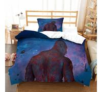 Guardians Of The Galaxy Impression En D Parure De Couette Avec Fermeture Eclair Housse De Couette Respirante£¬Pour Tout Le Monde£¬Marvel Animation Houss